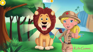 Fun Animal Care  Jungle Doctor  Kids Learn How to care Jungle Animals Doctor [upl. by Pastelki234]