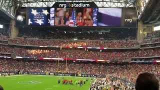 National Anthem  Nicholas Connors  Houston Texans 81515 [upl. by Aribold]