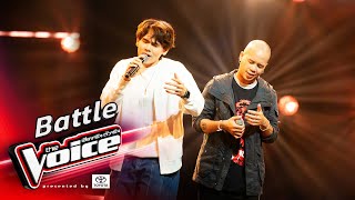 ต๊ะ VS ก็อด  วันหนึ่ง  Battle  The Voice Thailand 2024  27 Oct 2024 [upl. by Shana]