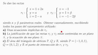 Matemáticas II Julio 2013  Opción A [upl. by Barta]