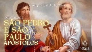 SÃO PEDRO e SÃO PAULO Apóstolos [upl. by Glenna]