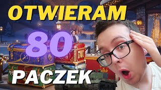 OTWIERAM 80 PACZEK ZOBACZ CO WYPADŁO SZOK CZY BYŁO WARTO [upl. by Lateehs615]