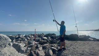 SURFCASTING DOBLE JORNADA [upl. by Yrkcaz]