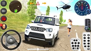 Mahindra thar offroad driving green thar modified Indian car simulator 3dThar Bala game [upl. by Endora]