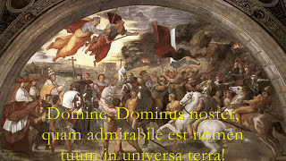 Domine Dominus Noster  Gregorian Chant Catholic Hymns [upl. by Dlaregztif]