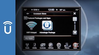 Turn a Vehicle Into a 3G WiFi Hotspot  Uconnect® 84A and 84AN Systems [upl. by Diahann197]