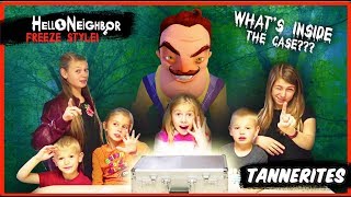 Hello Neighbor in Real Life Mystery Case  Hello Neighbor Statues and Freeze [upl. by Hnilym826]