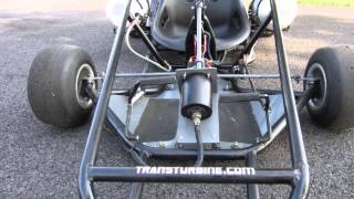 Jet Powered Go Kart 160mph [upl. by Yattirb434]