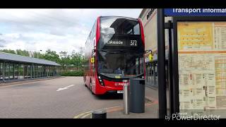 Full Route Visual 372 Hornchurch Town Centre  Lakeside YX19OMF 11079 Stagecoach London E40D SH [upl. by Sunil]