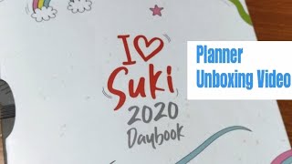 Suki Daybook 2020 Mercury Drug Store PlannerUnboxing Video [upl. by Emiline]