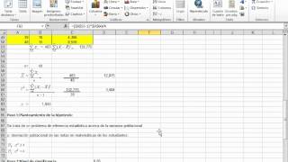 Excel Prueba de hipótesis para la varianza [upl. by Salis]