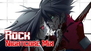 【17 HOUR】 Nightcore Rock Mix 2017 58  AlternativeMetalHard [upl. by Airb747]