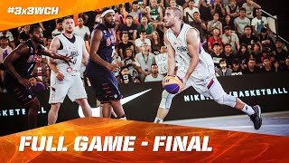 Serbia vs USA  Full Game  Final  2016 FIBA 3x3 World Championships  3x3 Basketball [upl. by Adnohsar173]