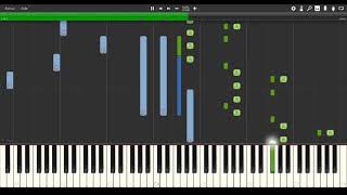 Miroirs III  Une Barque sur lOcéan  Ravel 50 SPEED PIANO TUTORIAL [upl. by Enelyak]