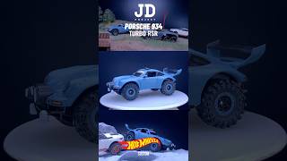 Porsche Offroad Hotwheels Custom [upl. by Shuler]