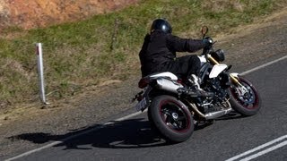 Triumph Speed Triple R Review  Gizmag [upl. by Dorren381]