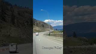 Okanagan valley drive British Columbia Canada travel canada nature travelvlog [upl. by Sisenej]