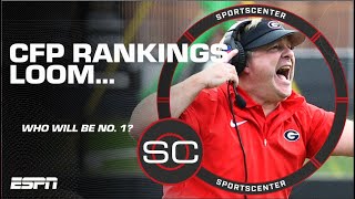 College Football Playoff Rankings will be a DELICATE BALANCE  SportsCenter [upl. by Garris168]