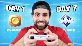 I Switched to CONTROLLER for a Week in Fortnite [upl. by Delastre]