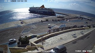 Tinos Island Live Webcamera [upl. by Ateekan]