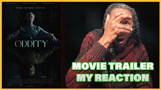 Reaction to ODDITY  Official Trailer  Shudder [upl. by Tanney]