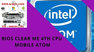 Making Bios Intel Txe Region For Cpu Intel Mobile And Intel Atom 4th Gen [upl. by Kingsley]