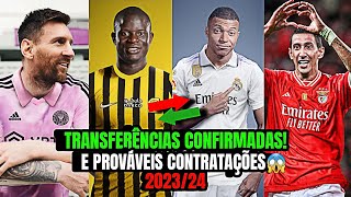 🚨TRANSFERÊNCIAS CONFIRMADAS PARA 2023✅  E AS PROVÁVEIS CONTRATAÇÕES [upl. by Egnalos]