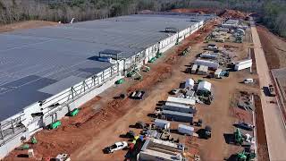 Project Ranger  Walbridge  Construction Job Site Drone Video  010822 [upl. by Gerty]