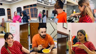 VIAH DIYAN TYARIAN START🥰 PEHLA HOME RENOVATION 🏡 KIMMI NE AJJ NEW DISH BANAYI😍😋KIMMIPAWAN [upl. by Paxton]