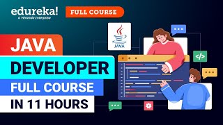 Java Developer Full Course  11 Hours  Java Tutorial for Beginners 2024  Java Training  Edureka [upl. by Esiuol]