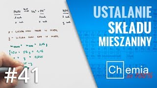 Matura z chemii Jak ustalić STOSUNEK MOLOWY składników mieszaniny Zadanie z pH  Zadanie Dnia 41 [upl. by Brandes]