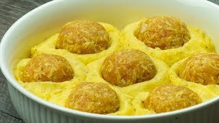 Adoro questa ricetta Si mangia subito Uno sformato squisito  SaporitoTV [upl. by Aihseuqal]