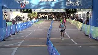 2024 Chevron Houston Marathon and Aramco Houston Half Marathon [upl. by Merc97]