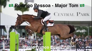 Rodrigo Pessoa  Major Tom 31072022 equestrian hipismo horse showjumping [upl. by Erny]