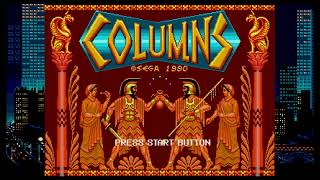 Columns 1989SegaMegadriveNintendoSwitch [upl. by Ausoj]