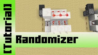 Randomizer for 2 and 3 bits Tutorial Minecraft 19 [upl. by Udell636]