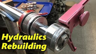 SNS 217 Rebuilding Hydraulic Cylinders [upl. by Jethro592]