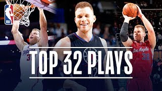 Top 10 Career Dunks Blake Griffin [upl. by Len]