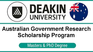 Deakin University Scholarship 202425 in Australia  Fully Funded  No IELTS amp application fee [upl. by Eenwat681]