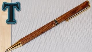 How to Make a Wooden Pen [upl. by Triley543]