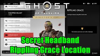 Secret Headband Rippling Grace Location Ghost of Tsushima Directers Cut  Iki Island [upl. by Altman]