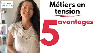 Métiers en tension  pourquoi postuler [upl. by Kcireddor481]