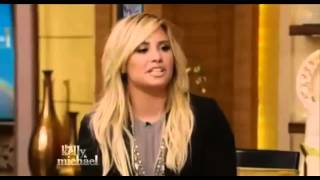 Demi Lovato Live with Kelly and Michael Show  September 3rd [upl. by Kolva]