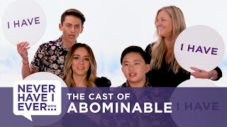 The Cast of Abominable Play Never Have I Ever [upl. by Pillow]