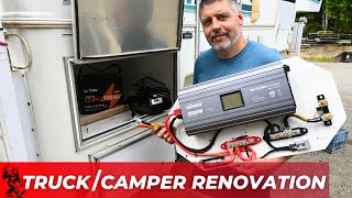 Inverter Install  From Truck Camper to a Solar Powered Home [upl. by Akirdnas]