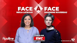 🔴 DIRECT  Lintégrale de linterview politique de Sandrine Rousseau sur RMC [upl. by Garvey]