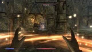 Skyrim Walkthrough Master Spells Part 2 Restoration Conjuration Atronach Forge [upl. by Kavita]