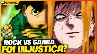 ROCK LEE VS GAARA ERA PRO ROCK LEE GANHAR [upl. by Elsey]