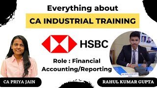 CA Industrial Training at HSBC ft Rahul Kumar Gupta  Financial AccountingReporting  CA Conference [upl. by Baron]