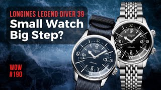 Longines Legend Diver 39  Watch of the Week Review 190 [upl. by Peppel]